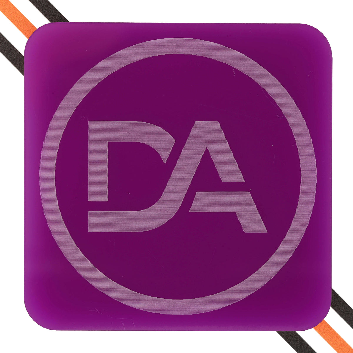 Solid purple acrylic sheet with deep tone