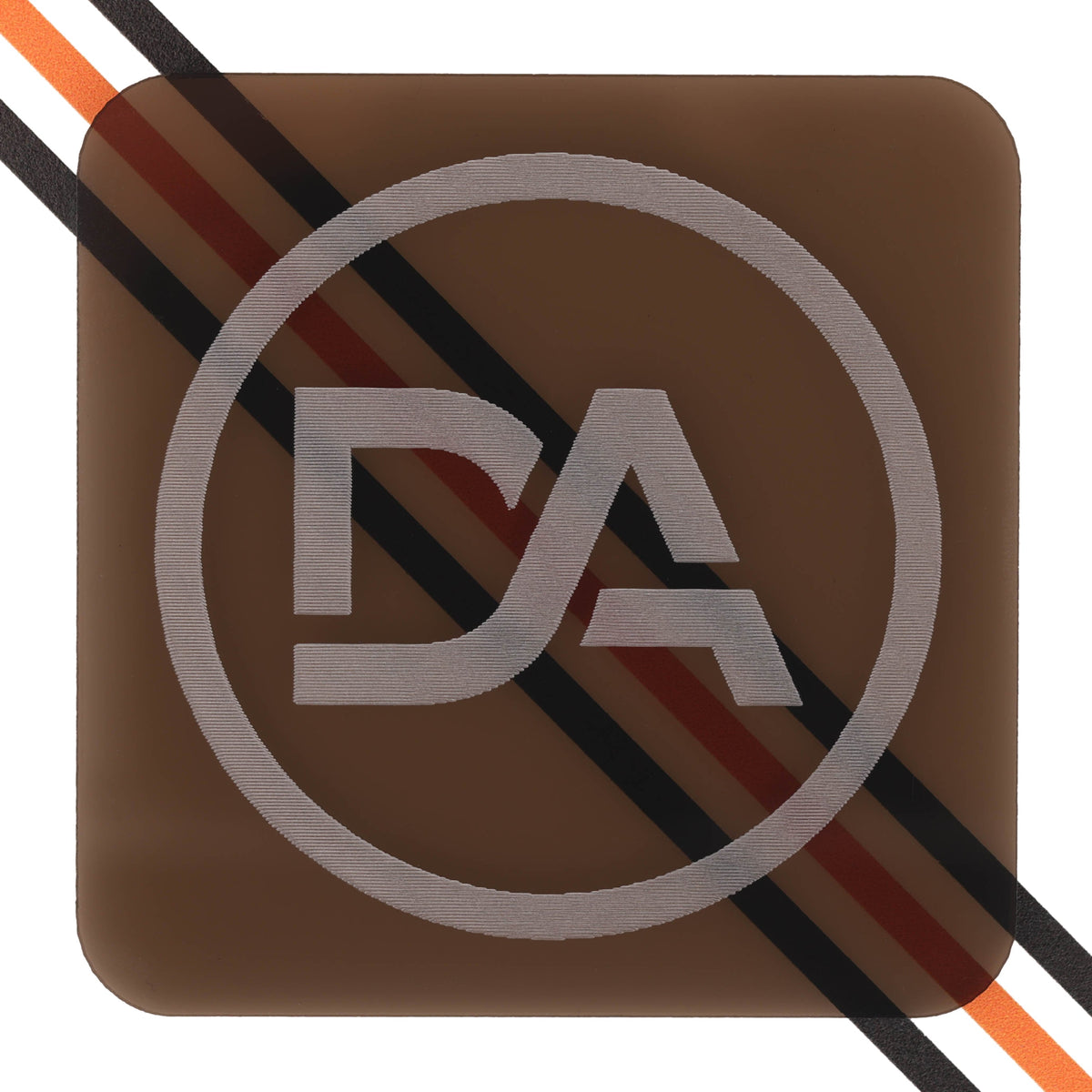 Bronze-tinted translucent acrylic sheet with smooth gloss