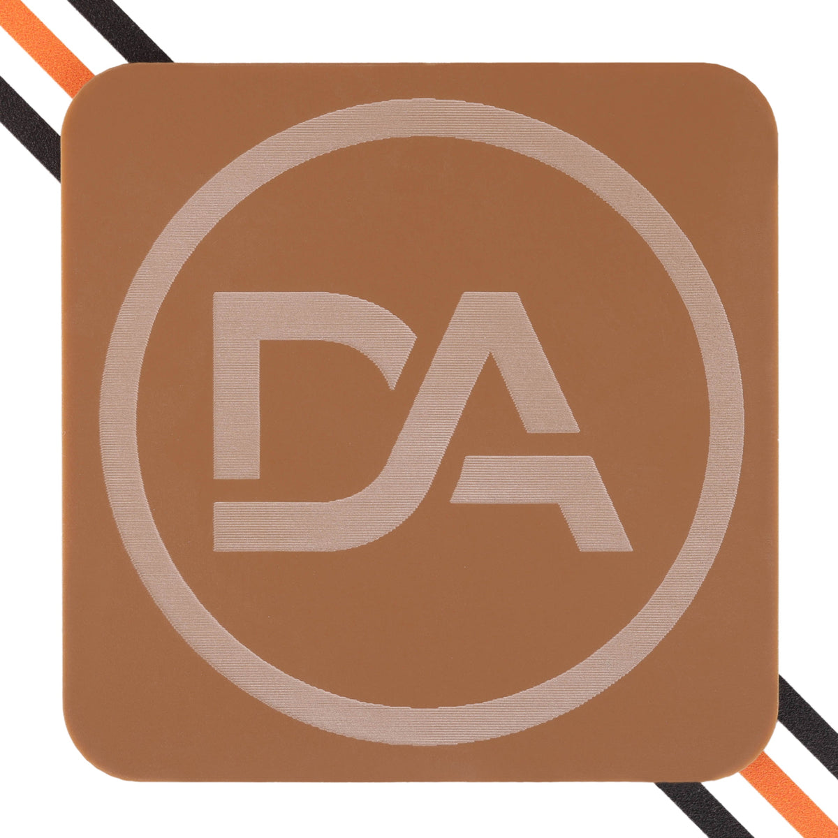 Coffee brown acrylic sheet with rich earthy matte appearance