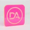 1/8" Pink Fluorescent Acrylic