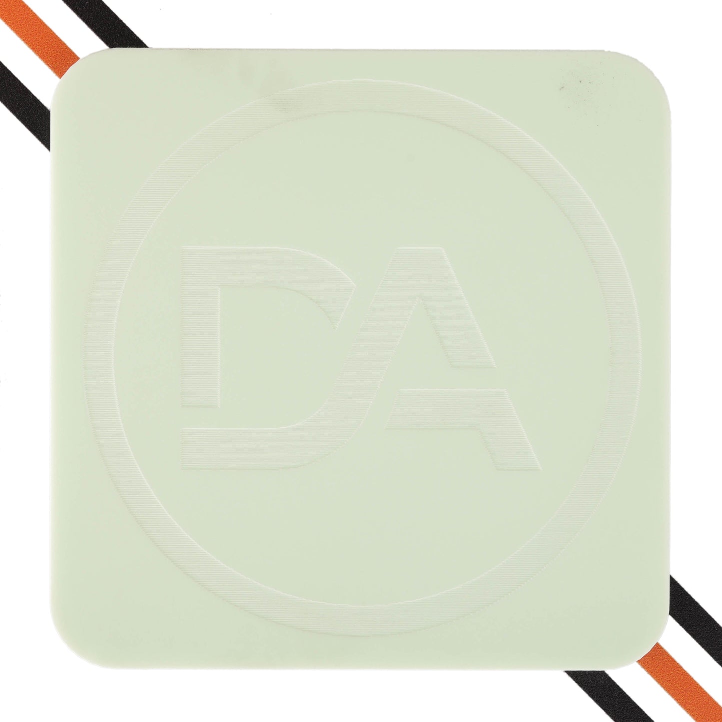 Key lime pastel acrylic sheet with vibrant green tone and matte gloss surface