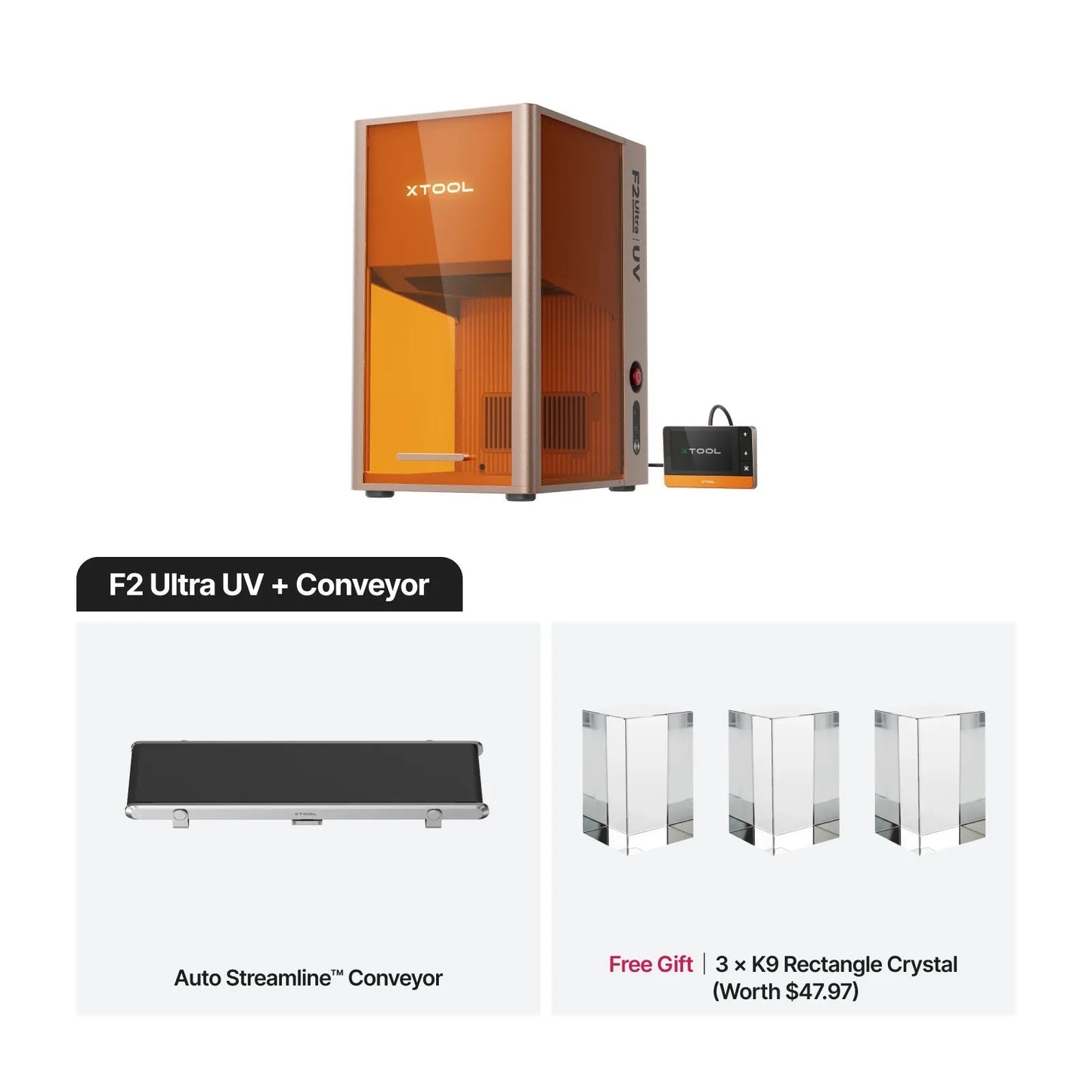 F2 Ultra UV + Conveyor