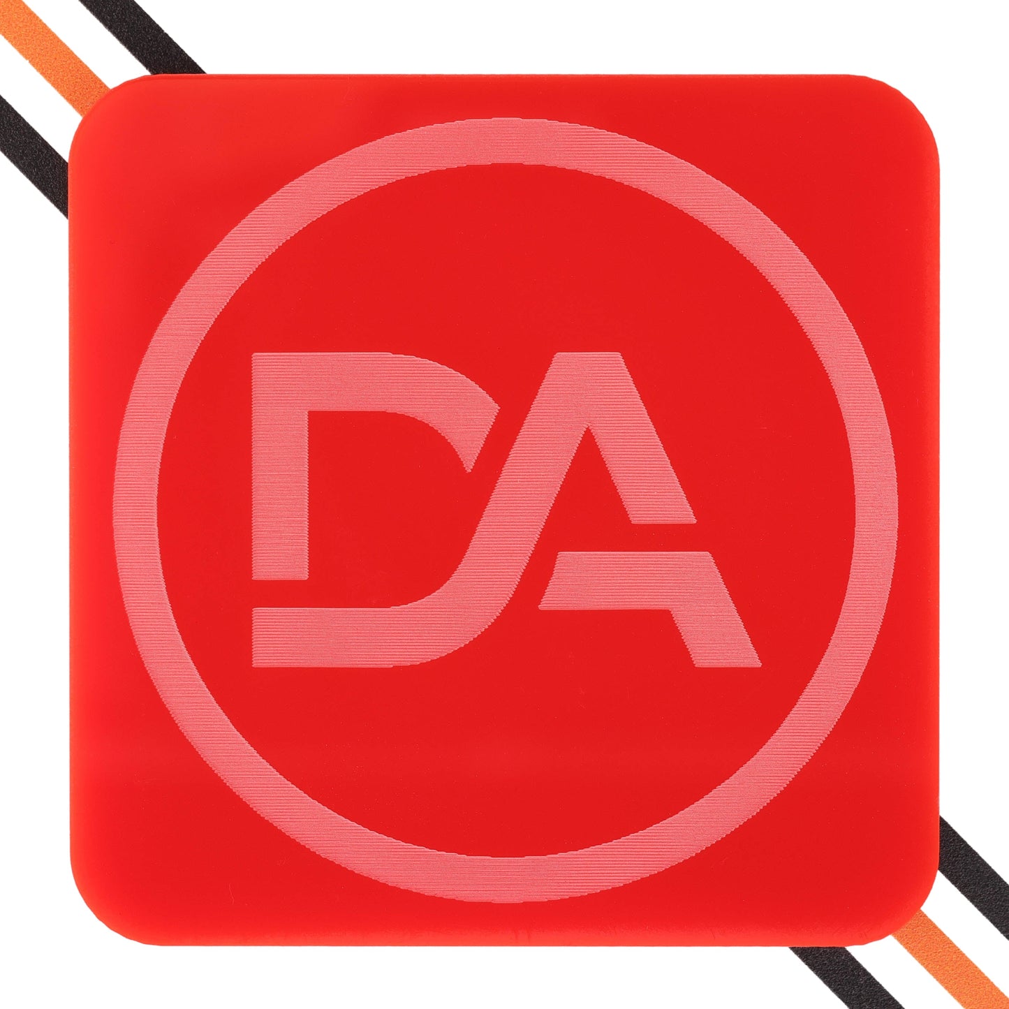 Classic red acrylic sheet with high-gloss finish