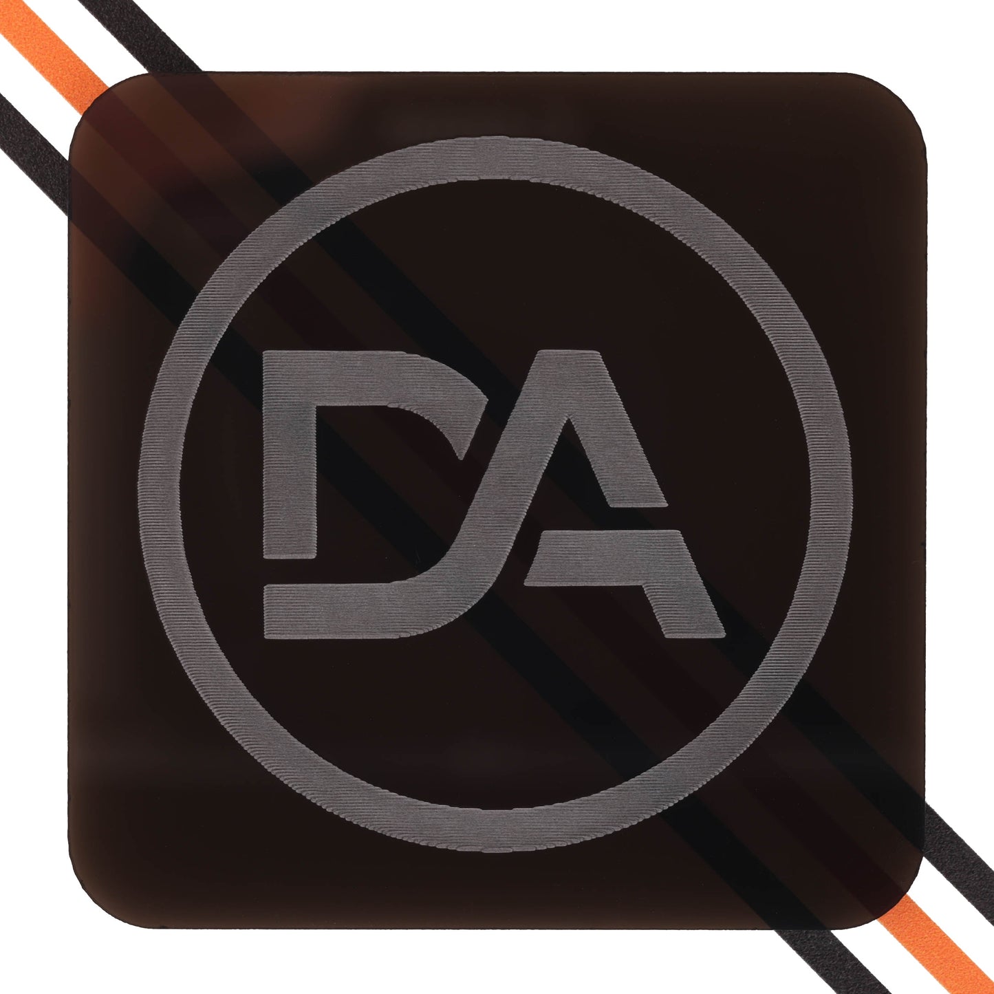 Bronze translucent acrylic sheet with warm tint