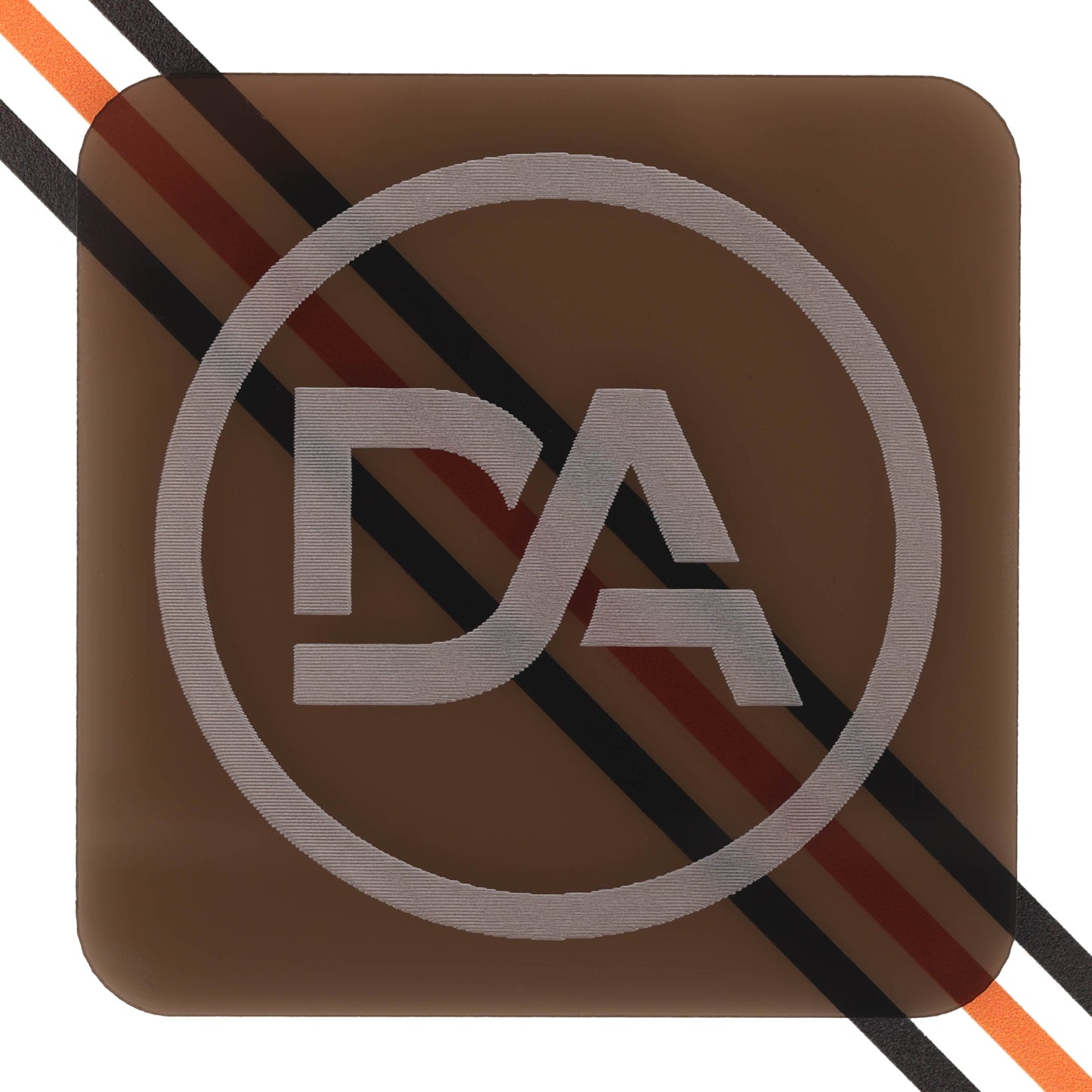 Bronze-tinted translucent acrylic sheet with smooth gloss