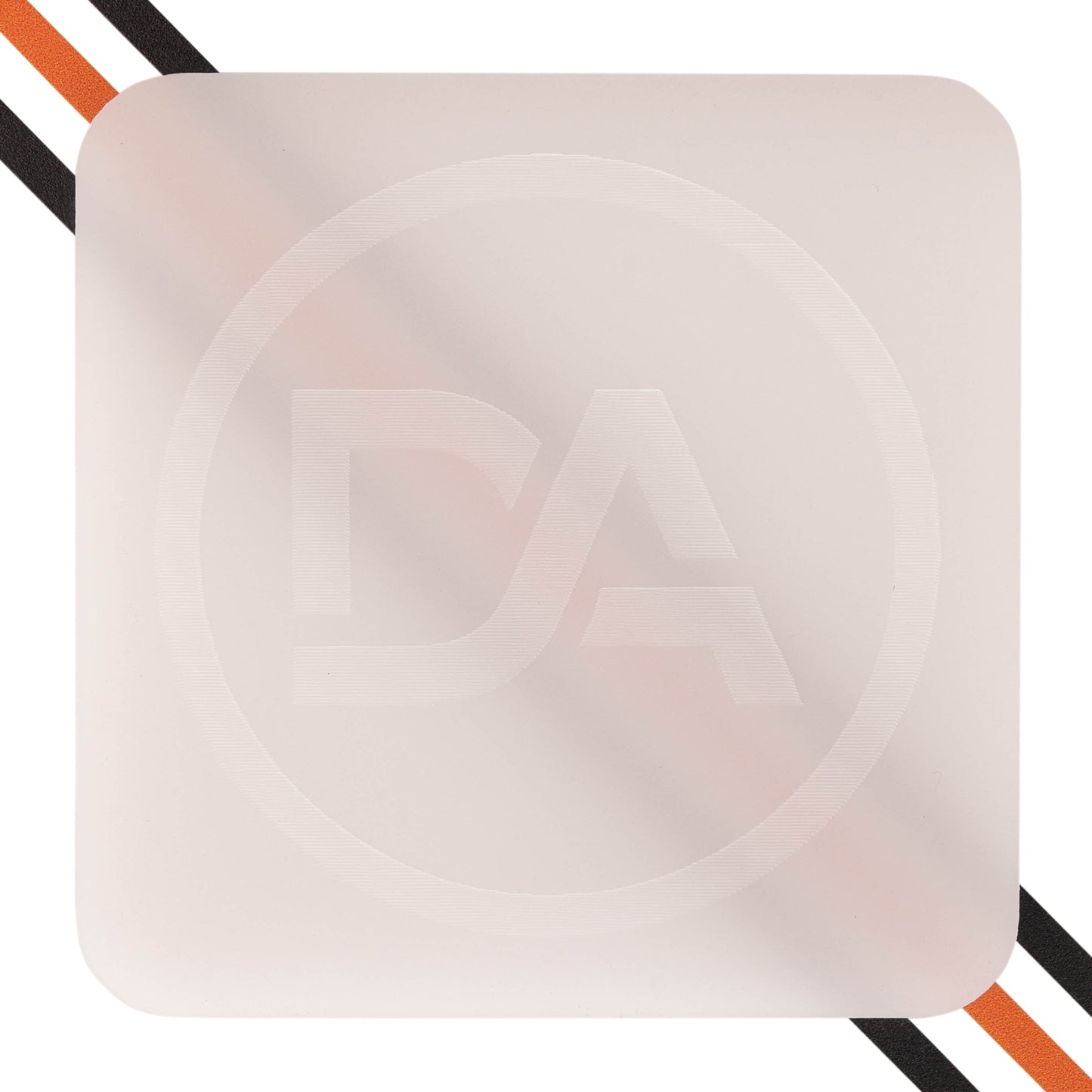 Milky white acrylic sheet with subtle matte texture