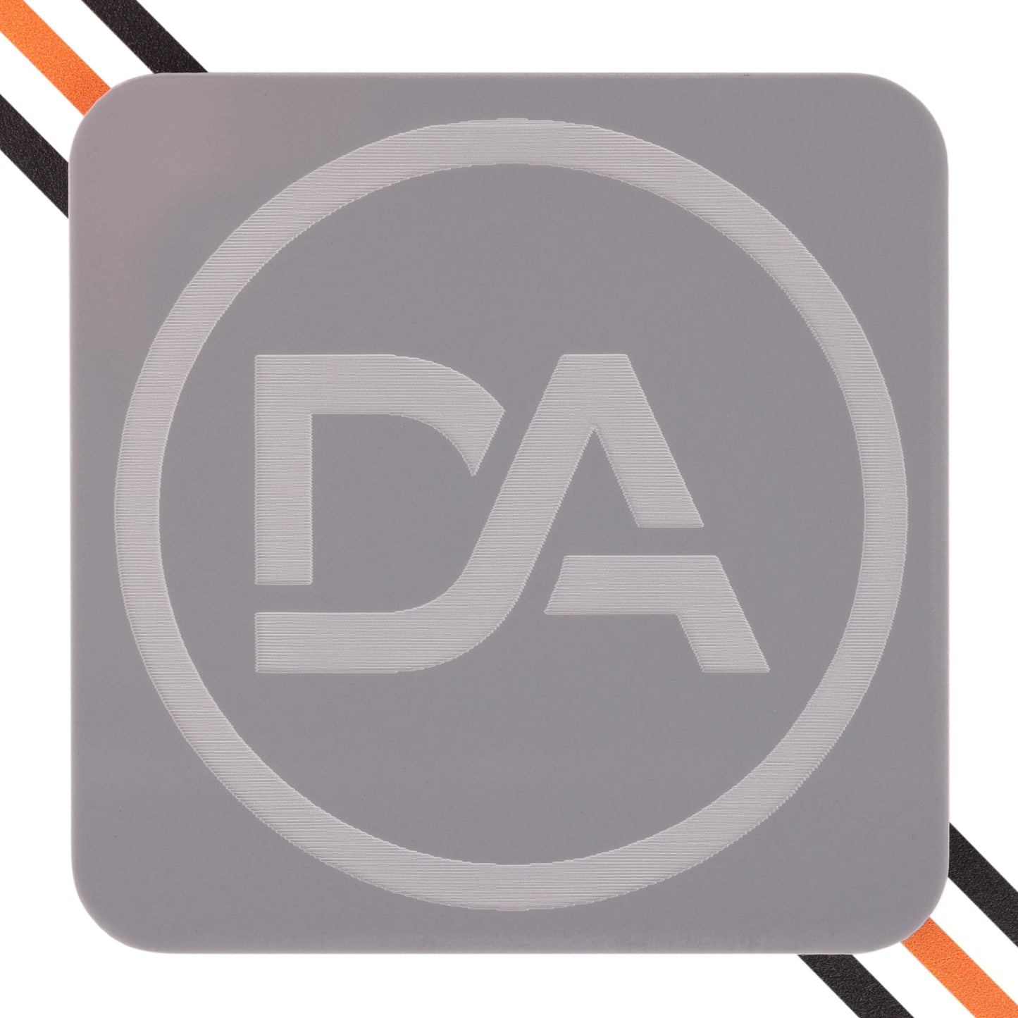 Solid grey acrylic sheet with opaque finish