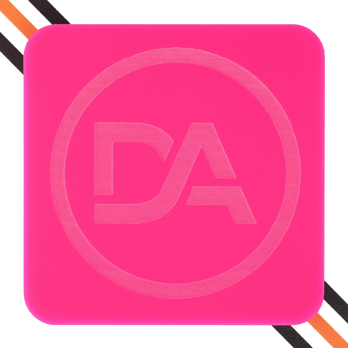 Matte Barbie pink acrylic sheet with smooth laser-safe surface