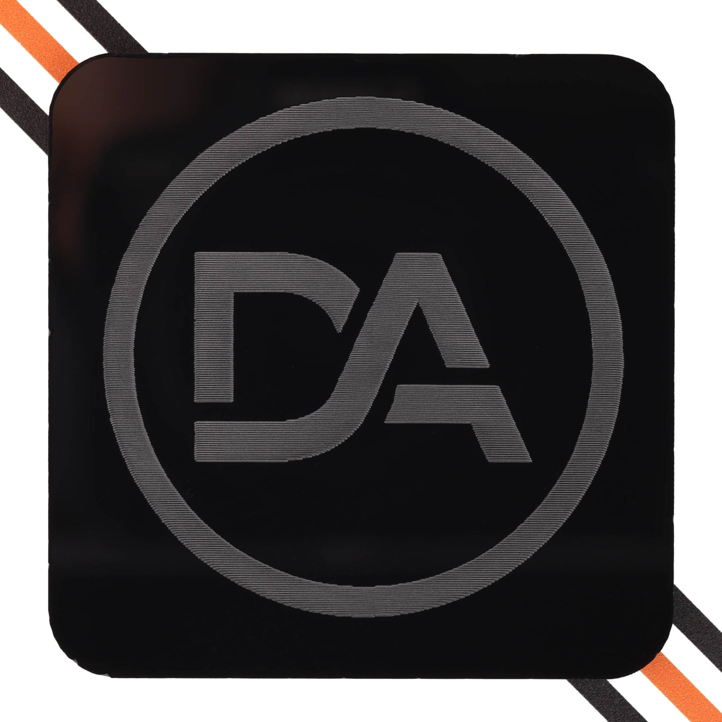 Jet black acrylic sheet with glossy surface