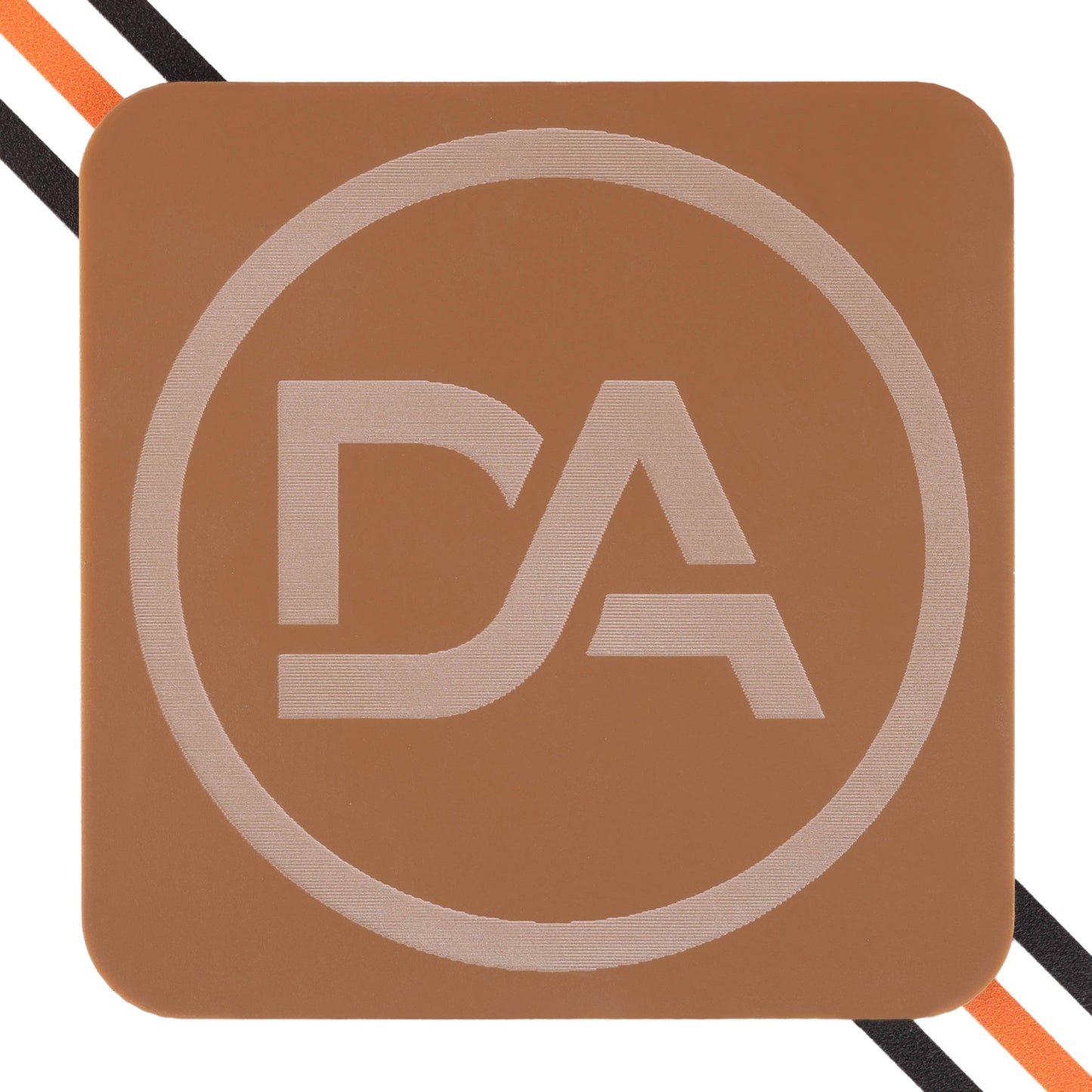 Coffee brown acrylic sheet with rich earthy matte appearance