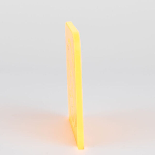 1/8" Orange Fluorescent Acrylic