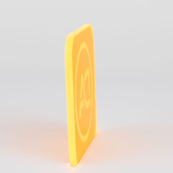1/8" Orange Fluorescent Acrylic