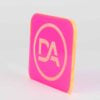 1/8" Pink Fluorescent Acrylic