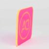 1/8" Pink Fluorescent Acrylic