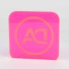 1/8" Pink Fluorescent Acrylic