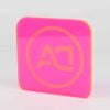 1/8" Pink Fluorescent Acrylic