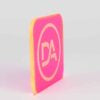 1/8" Pink Fluorescent Acrylic