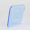 1/8" Blue Fluorescent Acrylic
