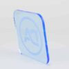1/8" Blue Fluorescent Acrylic