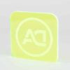 1/8" Green Fluorescent Acrylic