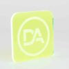 1/8" Green Fluorescent Acrylic