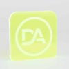 1/8" Green Fluorescent Acrylic