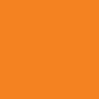 1/32"  Orange Matte Eco-Thin Acrylic