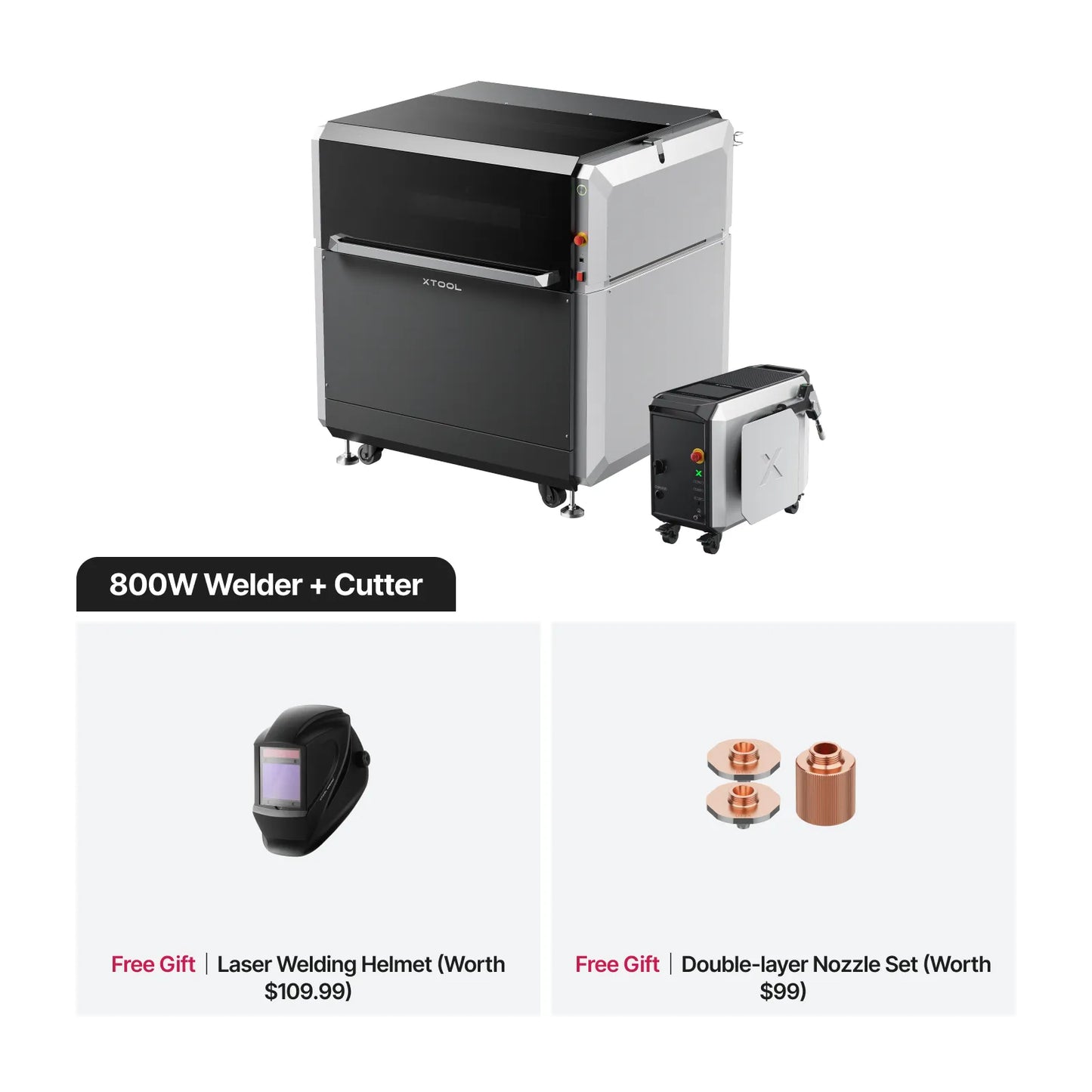 800W Welder + Cutter